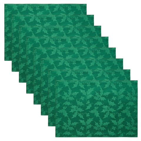 HomeJoy dark green placemats elevate dining decor and table protection