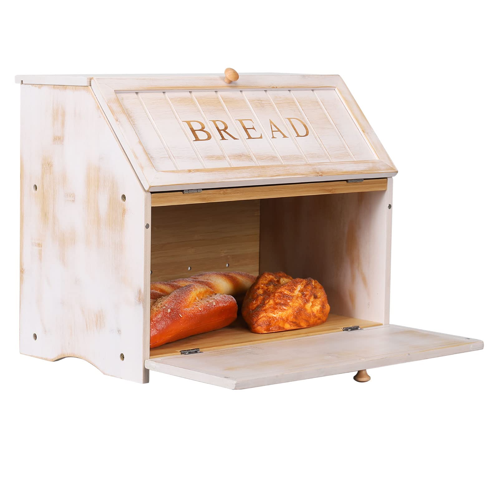 HOMEKOKO bread box packaging includes screwdriver for quick assembly
