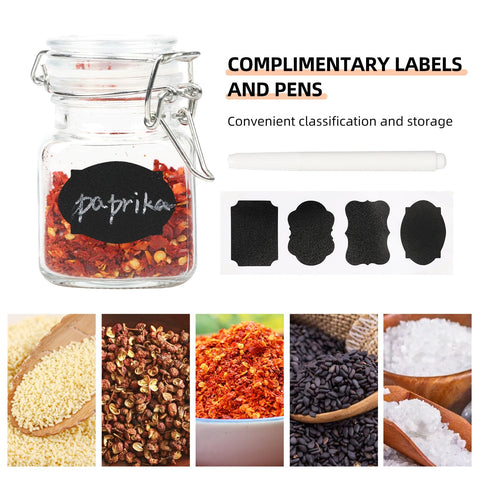 Homelike Style jars suited for spices, teas, jams, and small gifts with reusable design.