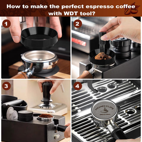 HOMELYLIFE 58mm puck screen 150 micron protects the machine while promoting consistent extraction