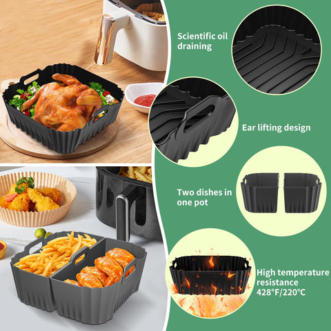 HOMELYLIFE Instant Pot 5-8QT liner in 9 inches for reusable convenience
