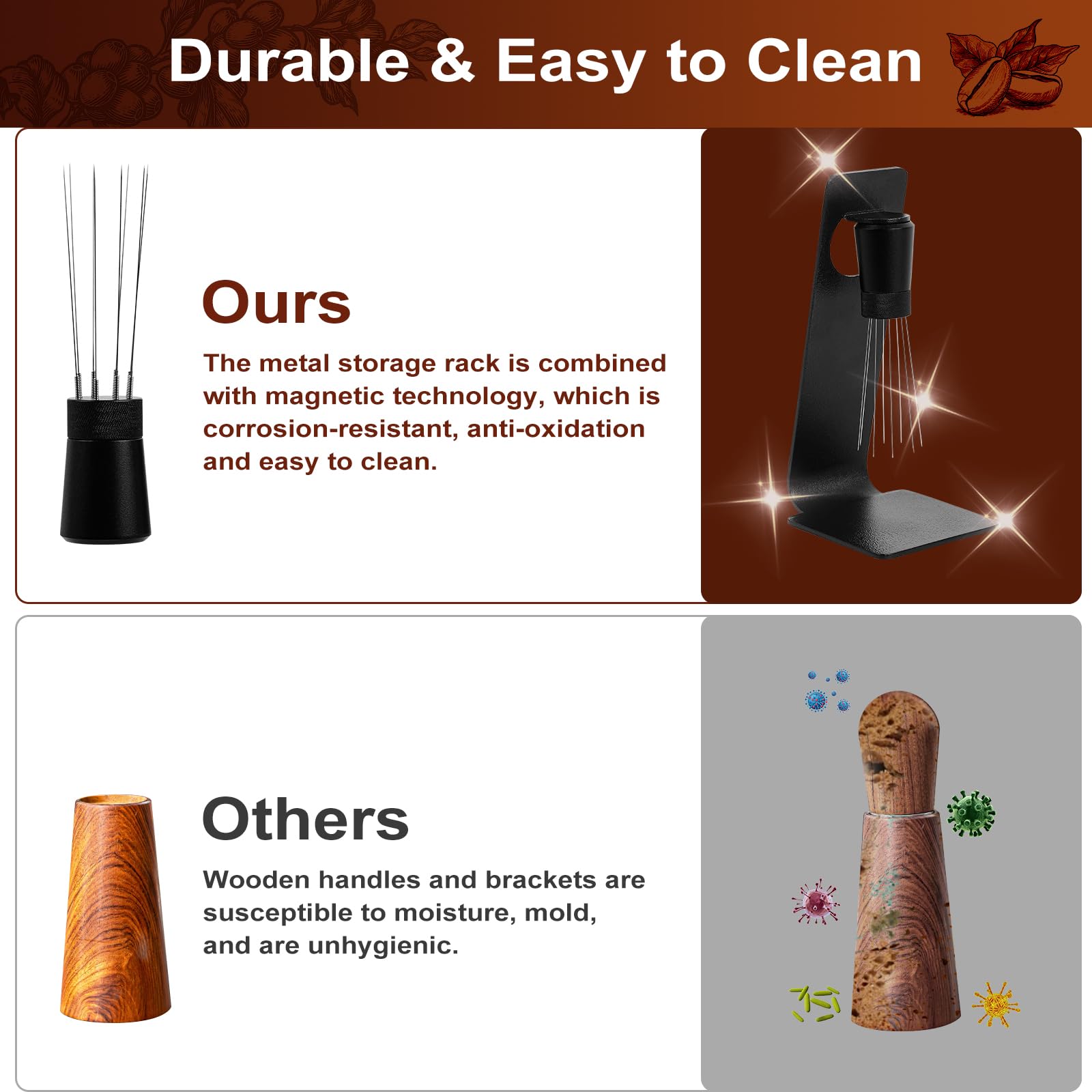 HOMELYLIFE gift-ready espresso toolkit for cafe and home baristas