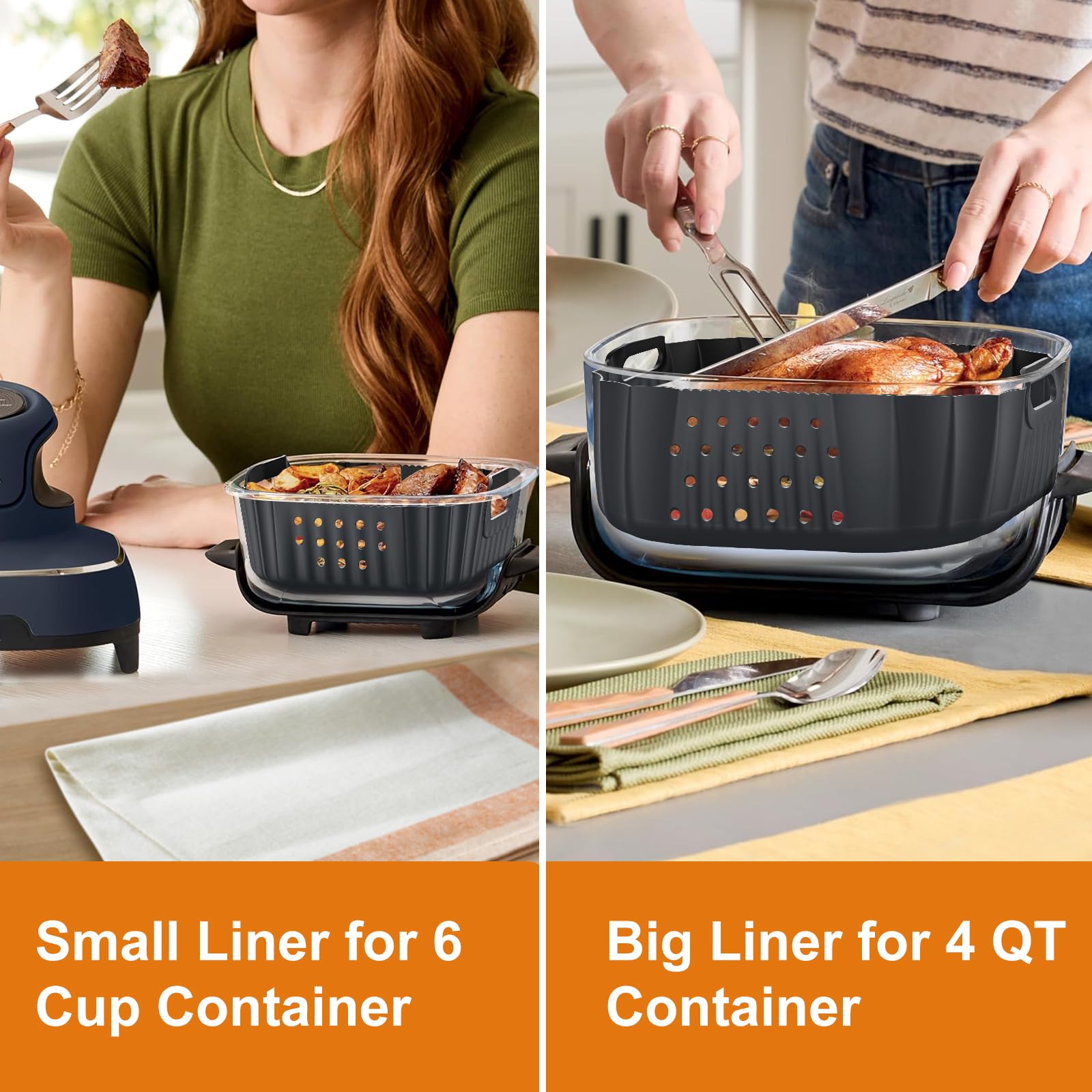 HOMELYLIFE versatile across ovens microwaves and steamers for flexible cooking