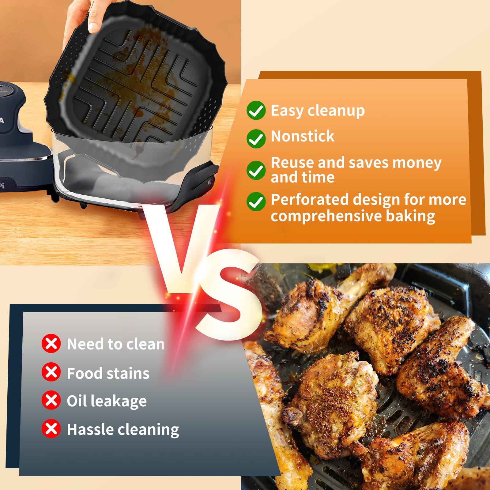 HOMELYLIFE reusable eco-friendly kitchen accessory for frequent use