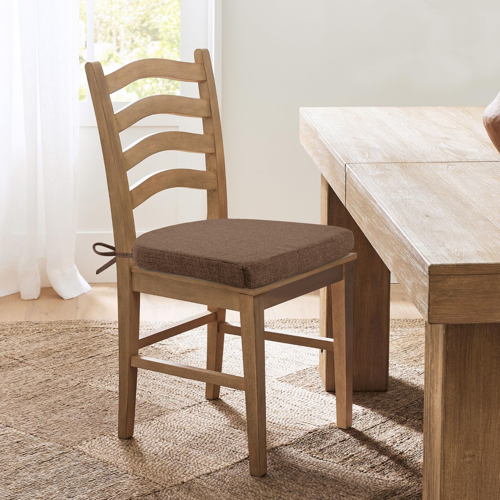 HOMELYSIAN 16x16x2-5 inch cushions suit most chairs