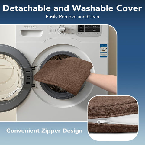 HOMELYSIAN detachable washable cover for easy cleaning