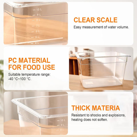 HOMENOTE bundle kit for Anova and ChefSteps fits popular devices with proper sizing