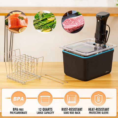 Homenote neoprene sleeve reduces heat loss during cooking