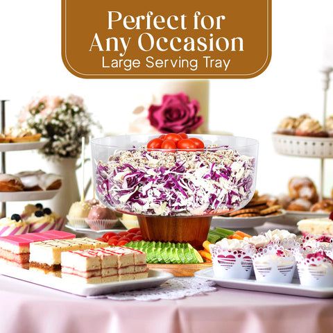 Homeries buffet centerpiece stand for salads and sweets