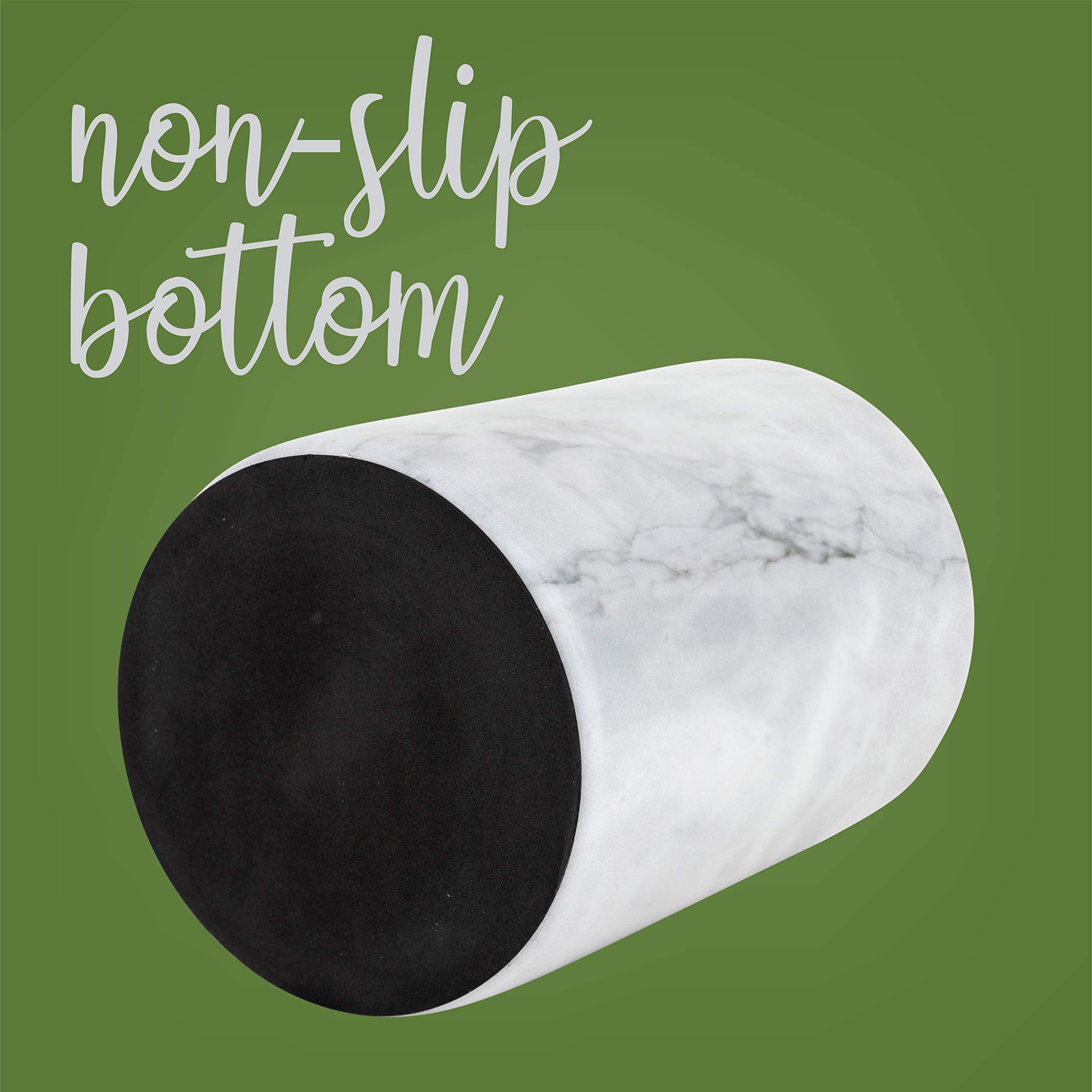 Homeries marble wine chiller bucket table setting on dining table