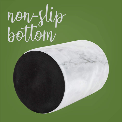 Homeries marble wine chiller bucket table setting on dining table