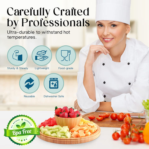 Homeries punch and salad serving bowl ideal for buffets.