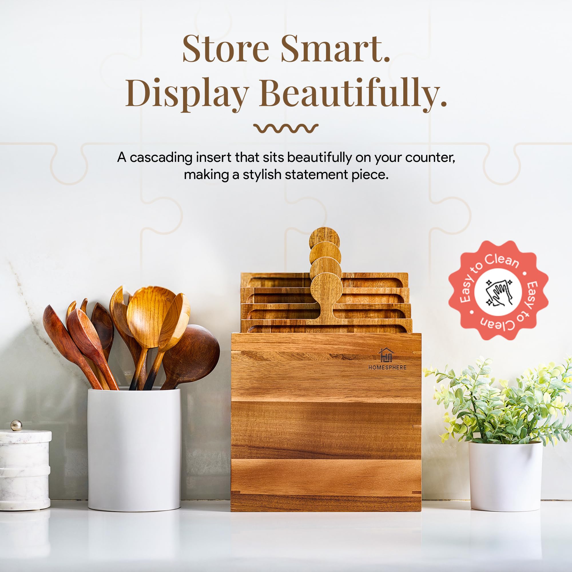 Homesphere multifunctional charcuterie set used as cutting boards and small platters