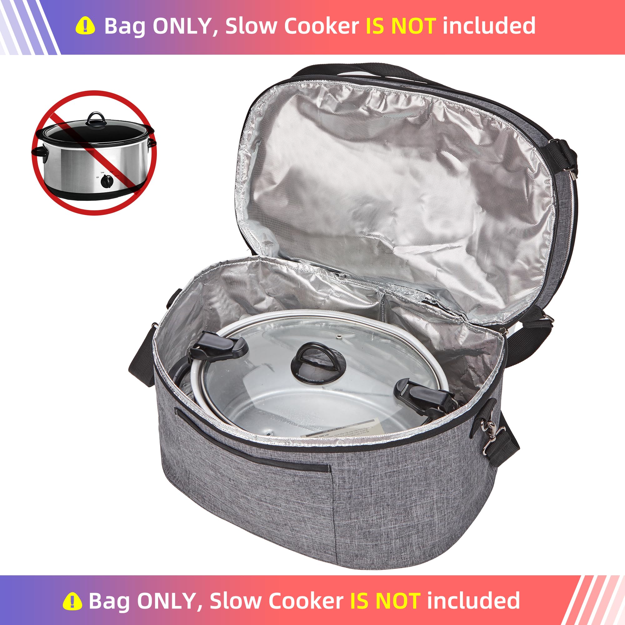 HOMEST carry strap makes carrying heavy dishes effortless.