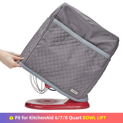 HOMEST dust cover with large outside pocket for convenient accessory storage.