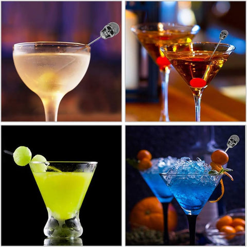 Homestia metal cocktail picks appetizers enable quick, clean serving at parties.
