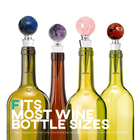 Homestia silicone seal wine stopper demonstrates oxygen barrier in use