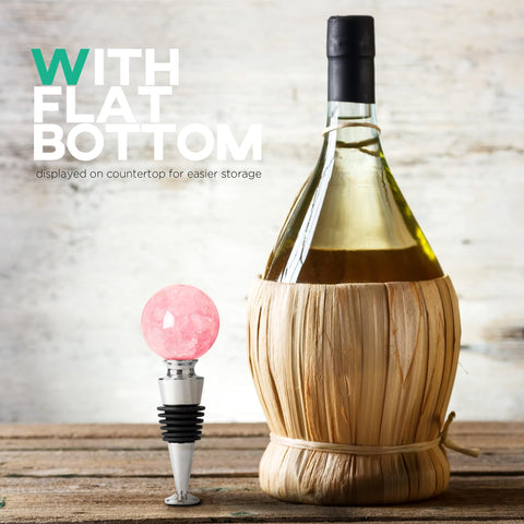 Homestia universal-fit wine stopper suited for most bottles