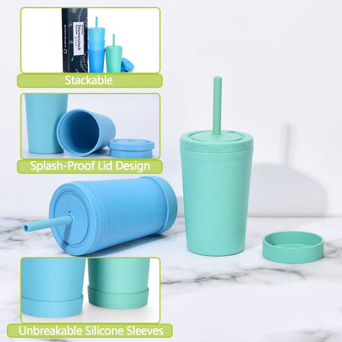Homestockplus air-vent lid ensures smooth sipping without spills.