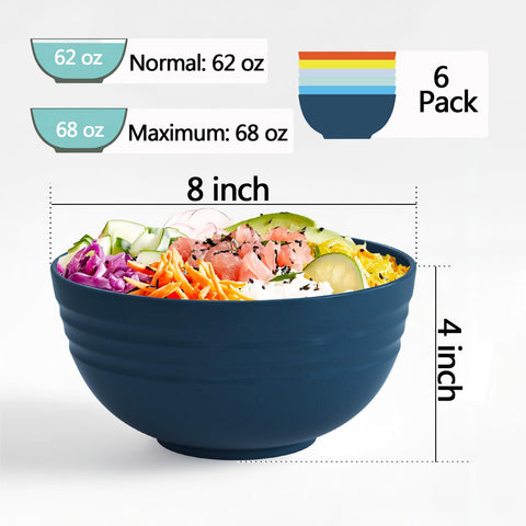 Homestockplus large serving bowls offer generous portions while staying lightweight and easy to pass.