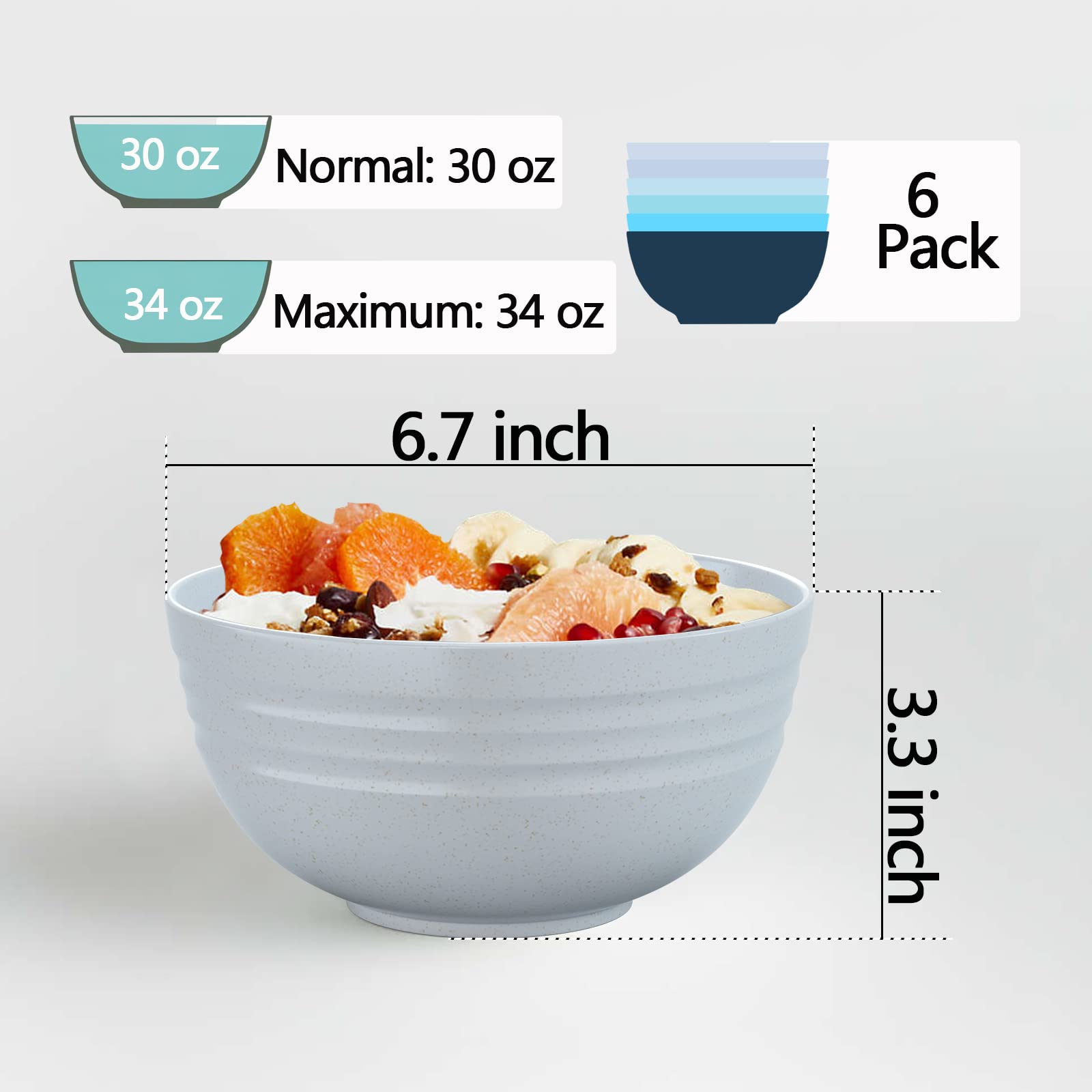 Homestockplus microwave-safe bowls heat food evenly.