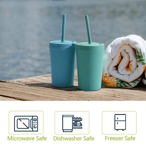 Homestockplus microwave-safe cups handle reheating drinks conveniently.