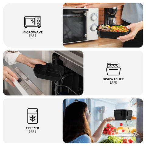 HOMETALL Bento Box dishwasher-safe for easy cleaning