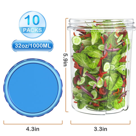 HOMETALL blue twist top lid sealing the container securely for liquids