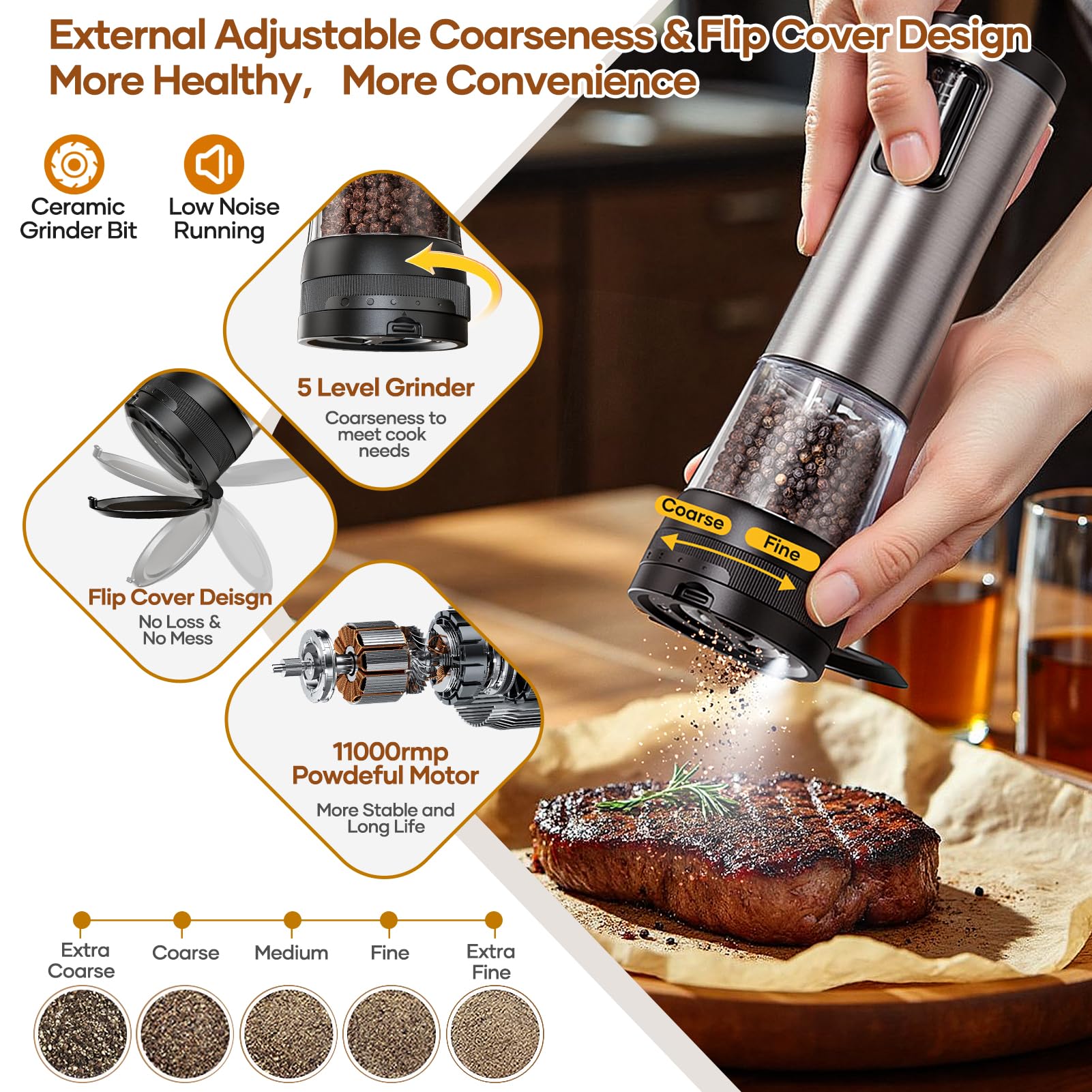 HOMETALL stainless-steel-body sleek design for modern kitchens