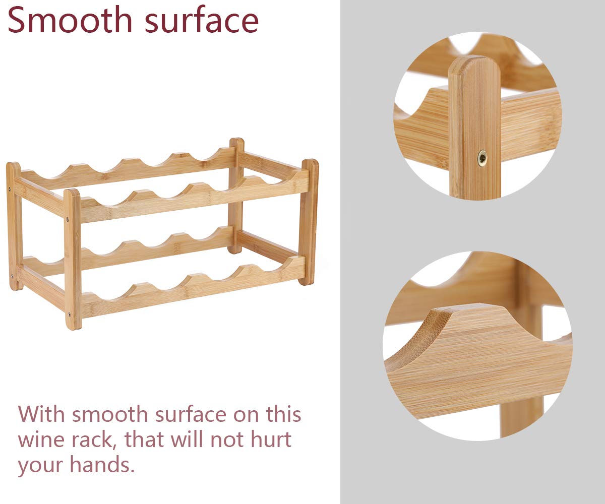 Homevany organic bamboo finish highlighting eco-friendly craftsmanship