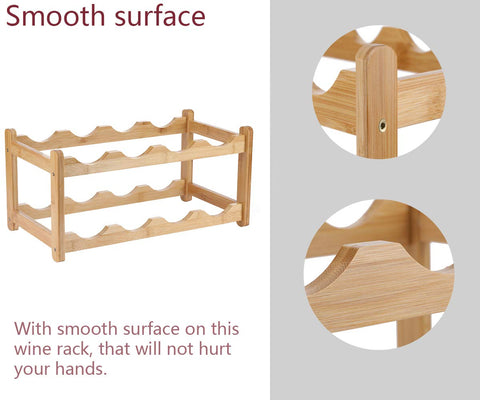 Homevany organic bamboo finish highlighting eco-friendly craftsmanship