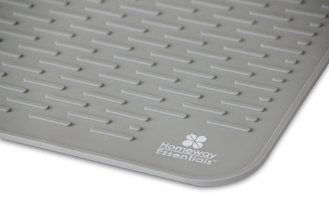 Homeway Essentials silicone dish drying mat garage or pet mat offers versatile protection