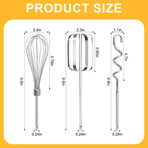 Homicozy dough hook for drills, perfect for kneading dough.