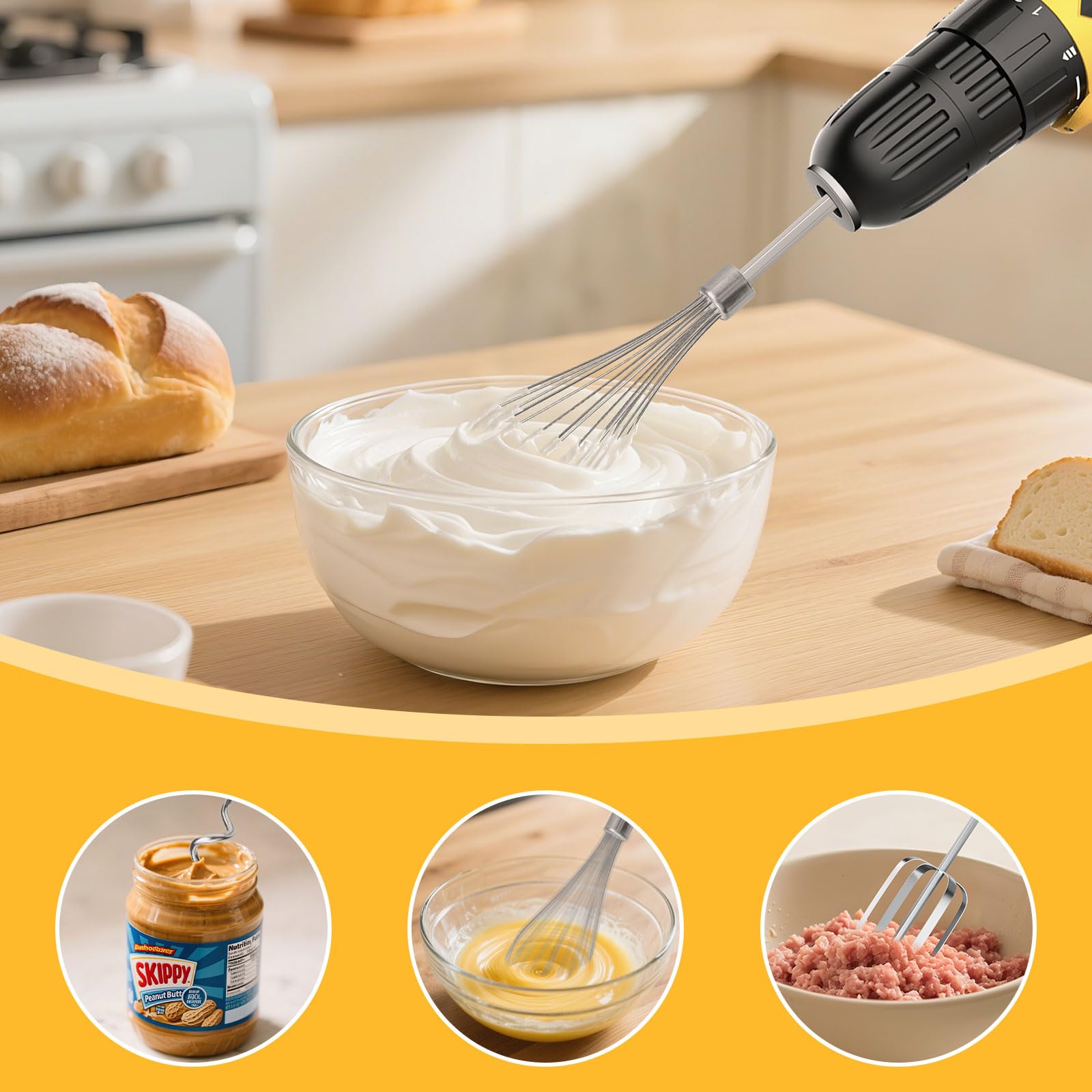 Homicozy three-piece set ready for versatile kitchen tasks.
