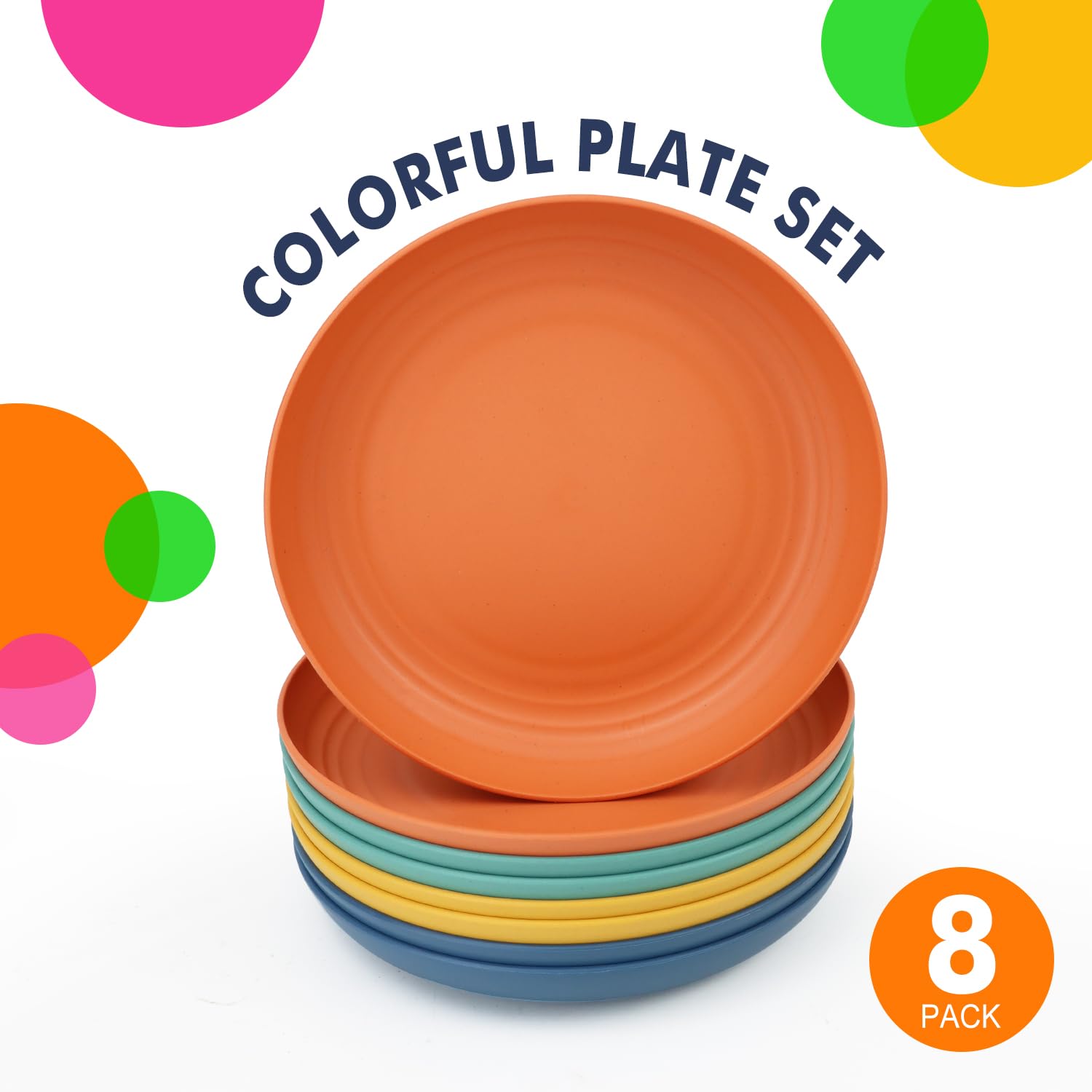 Homienly deep dinner plate dishwasher-safe icon indicates easy cleanup.