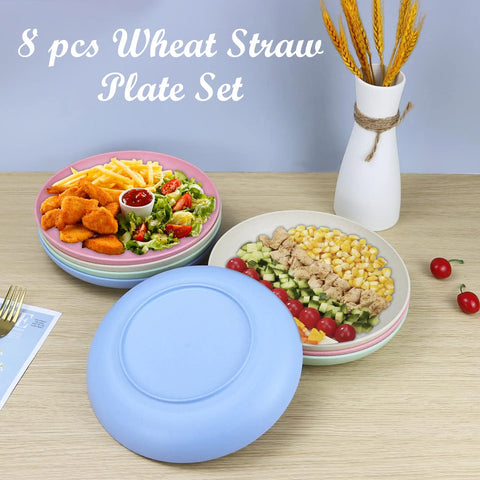 Homienly dishwasher-safe plate cleans easily after meals