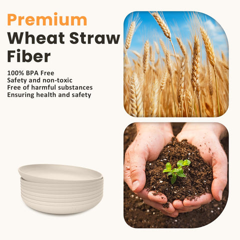 Homienly lightweight unbreakable plate on table demonstrates durability.