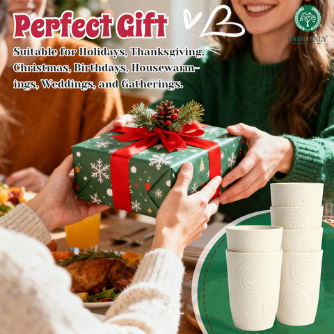 Homienly stackable design nests neatly for compact storage.