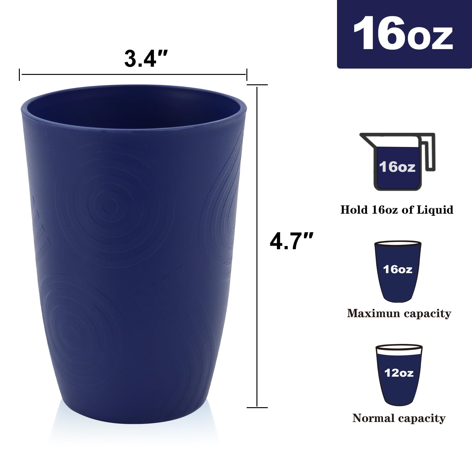 Homienly unbreakable cups keep beverages safe during family gatherings.