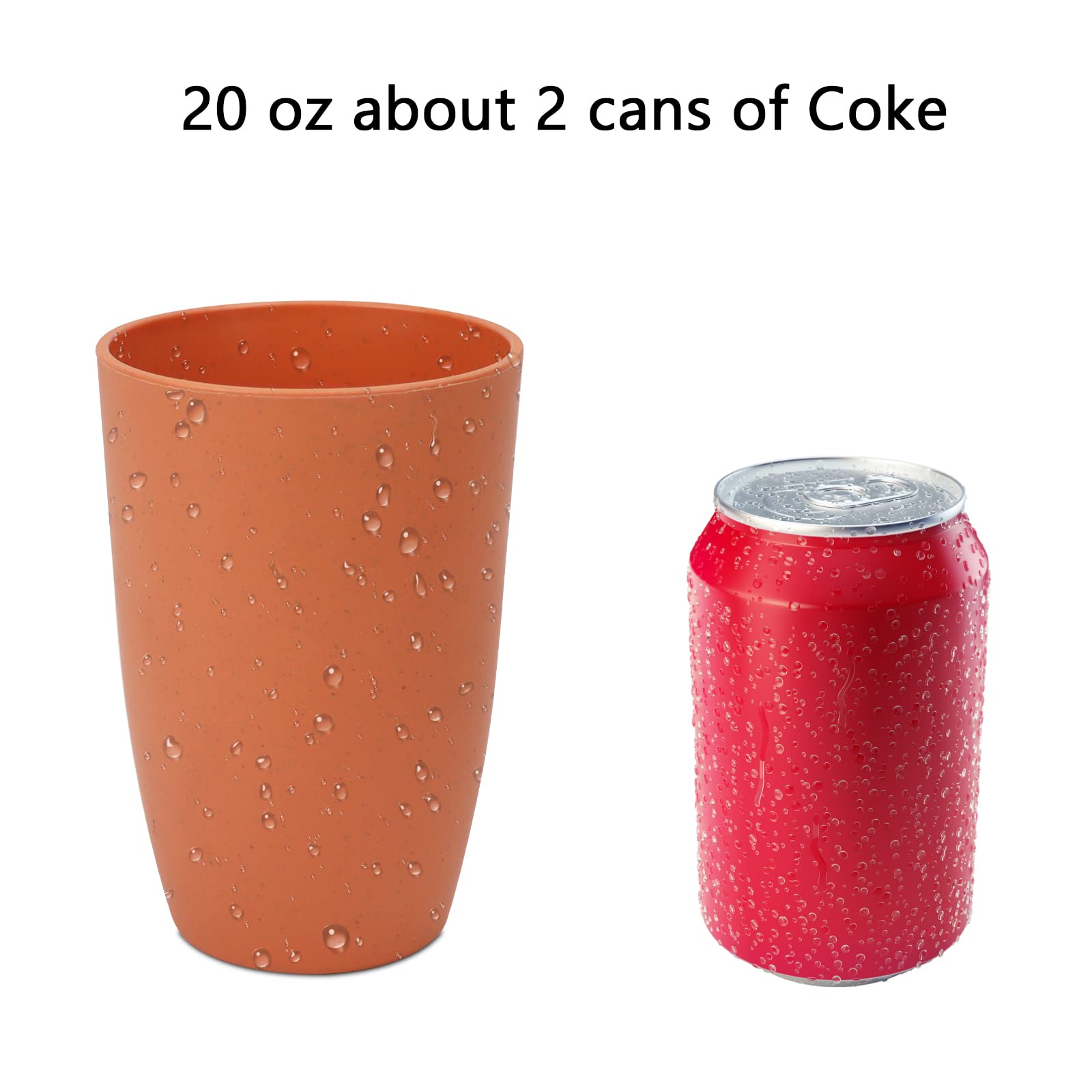 Unbreakable Homienly cups made from wheat straw fiber for daily use