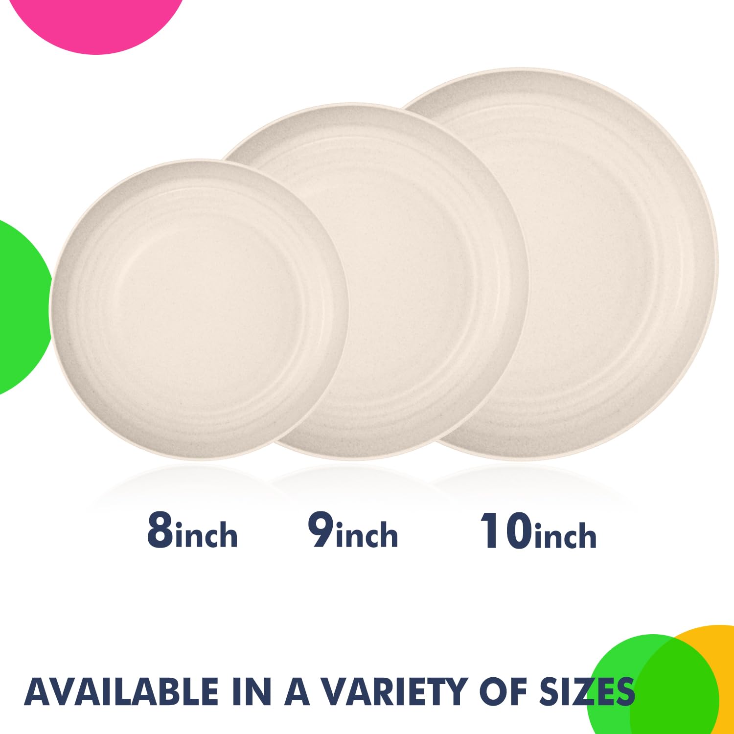 Homienly dinnerware for family gatherings and casual meals