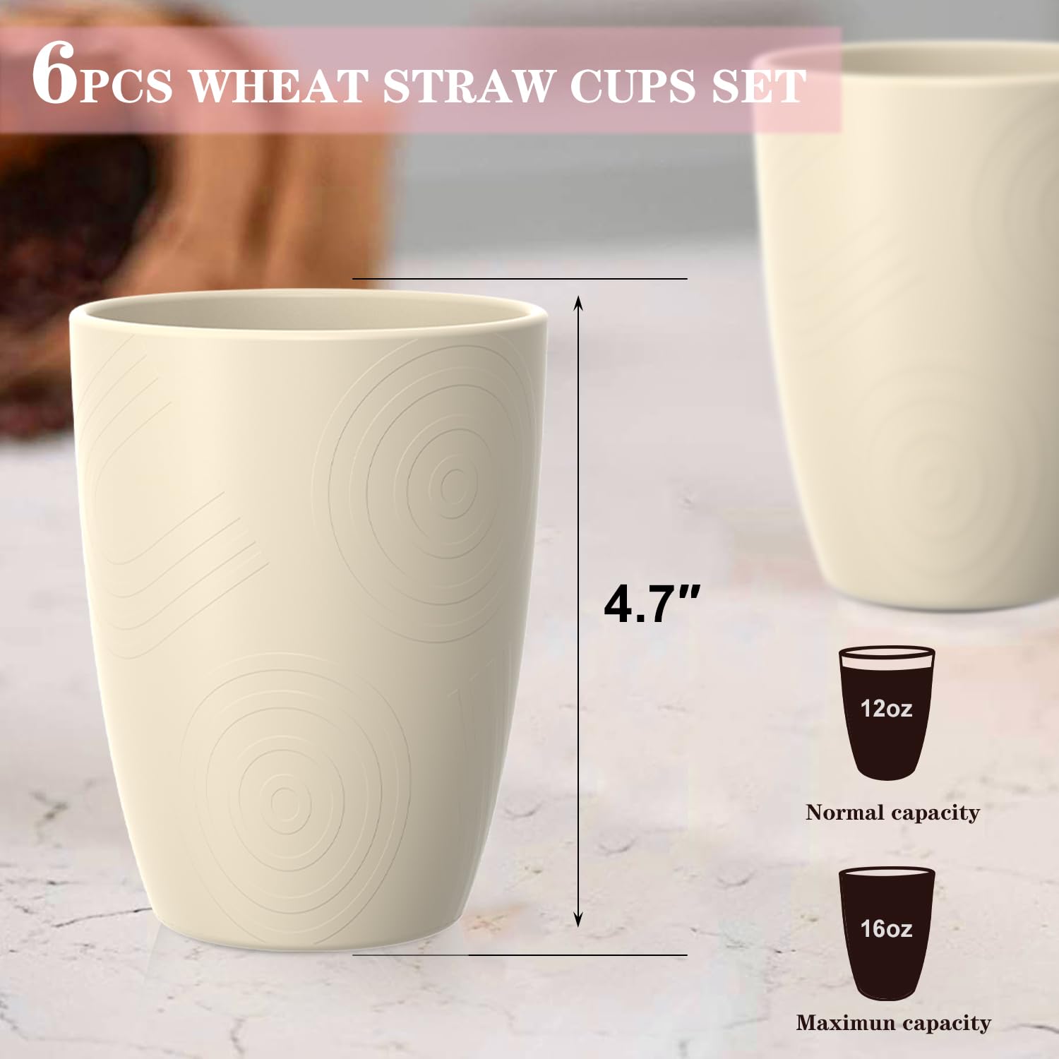 Homienly wheat straw material is BPA-free and safe for everyday use.