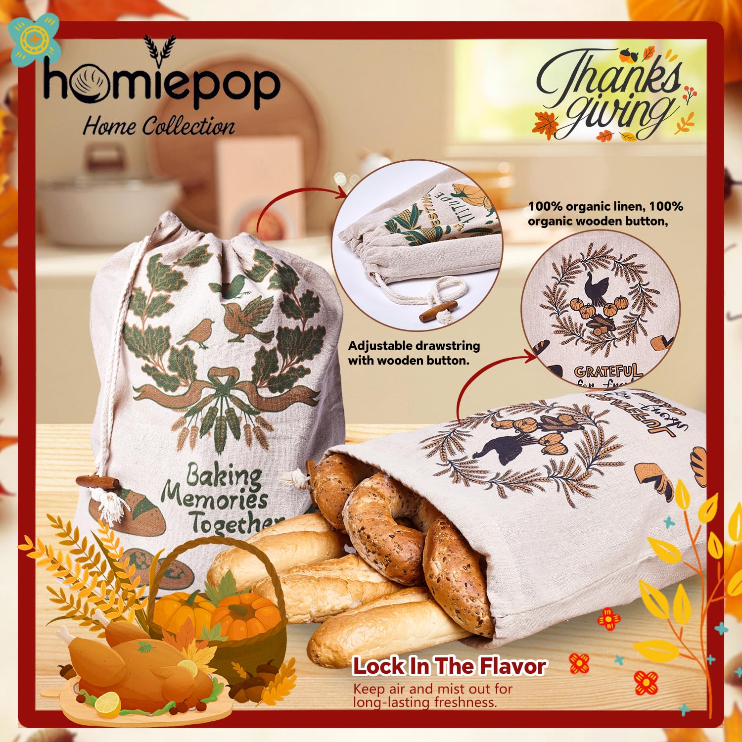 HomiePop ready-to-gift packaging elevates gifting for hosts and bread enthusiasts.