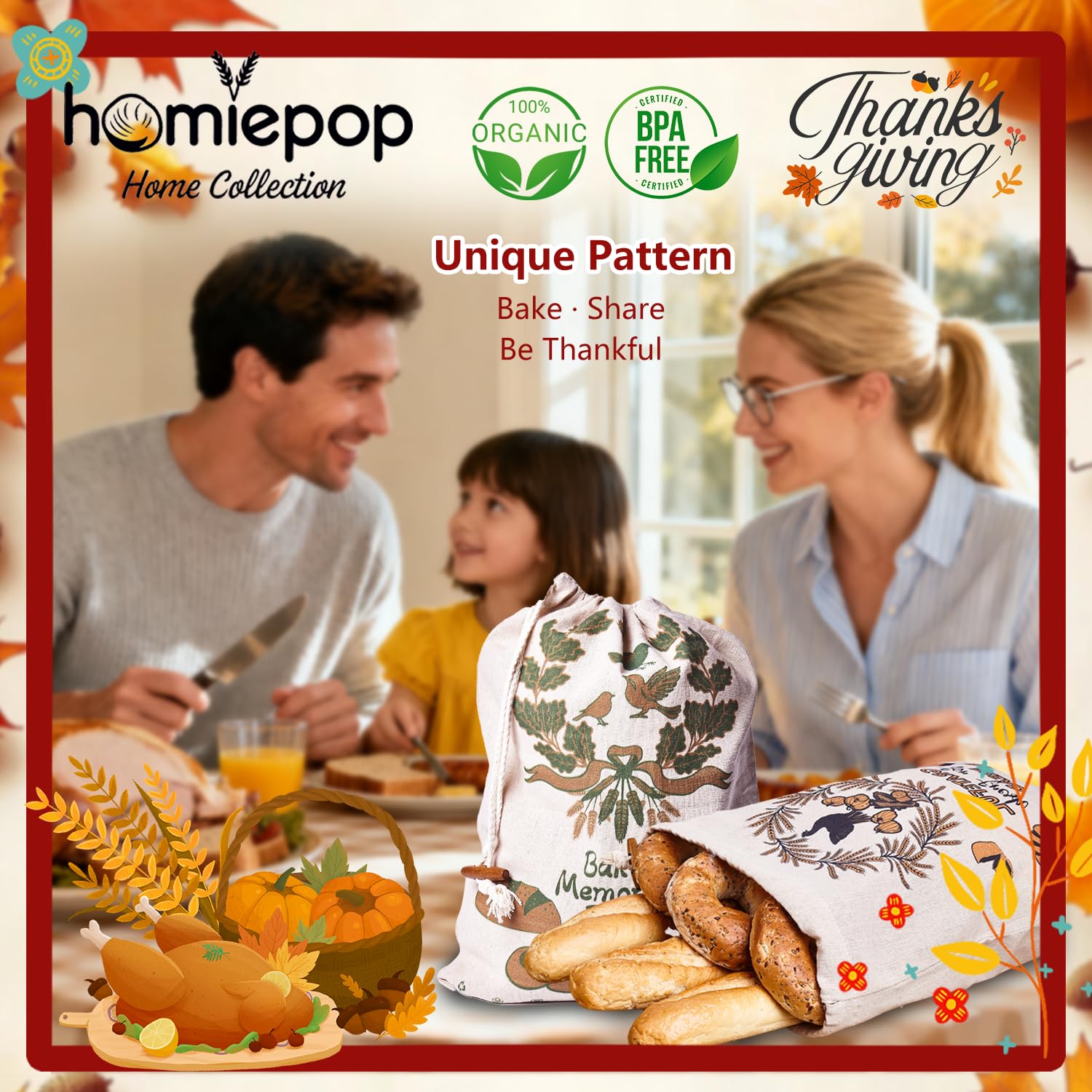 HomiePop reusable and washable design suits eco-conscious bakers who value sustainability.