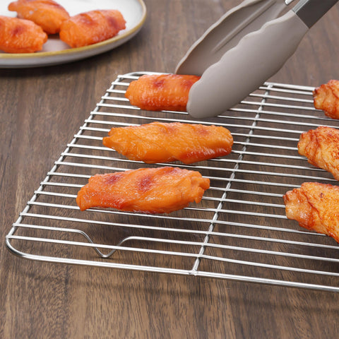 Homikit 2-pack cooling racks fit 16 by 12 sheet pans
