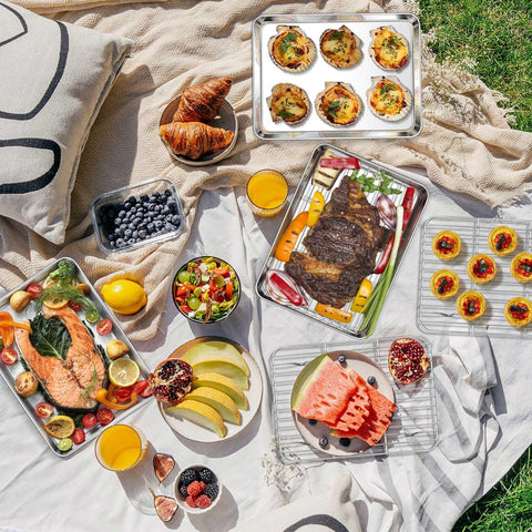 Homikit bacon roasting tray ideal for oven roasting and crisp results