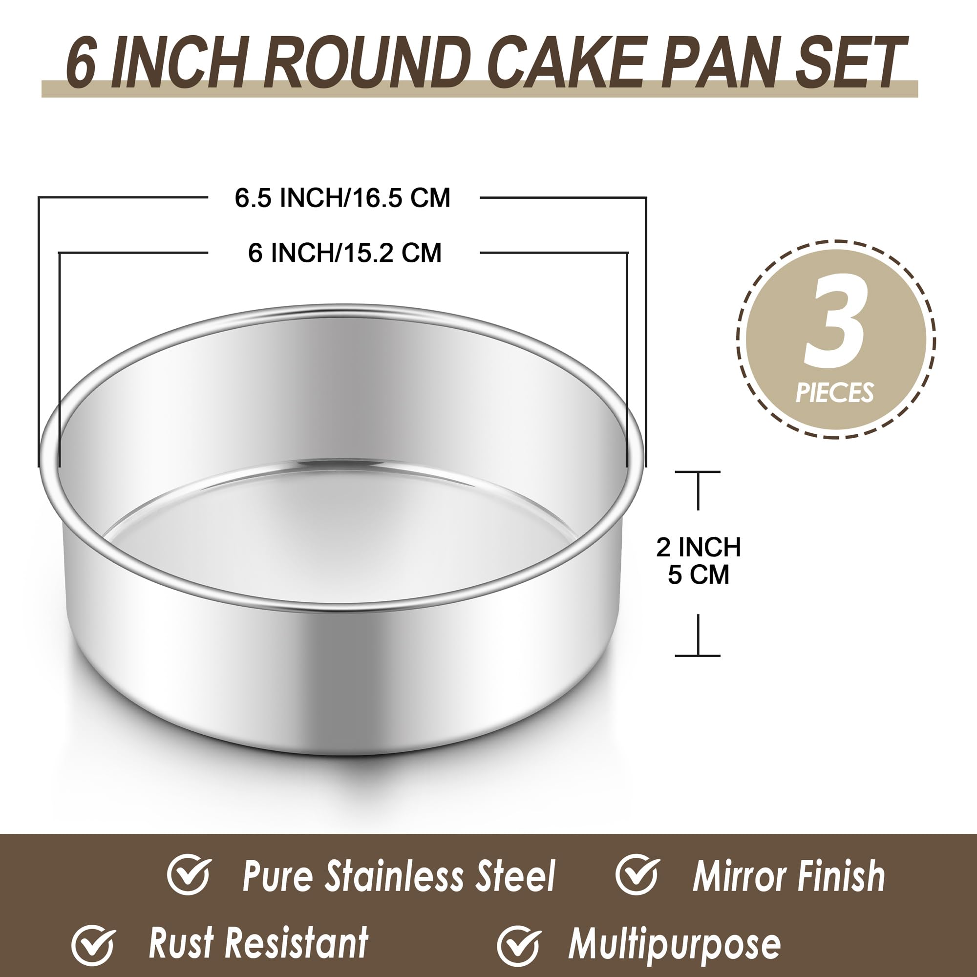 Homikit flat-bottom pans promote even heat distribution for uniform browning