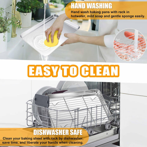 Dishwasher-safe bakeware simplifies cleanup after meals.