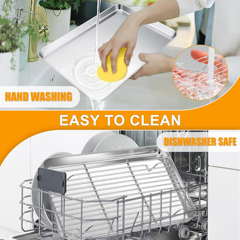 Homikit toaster oven compatible baking tray fits small appliances