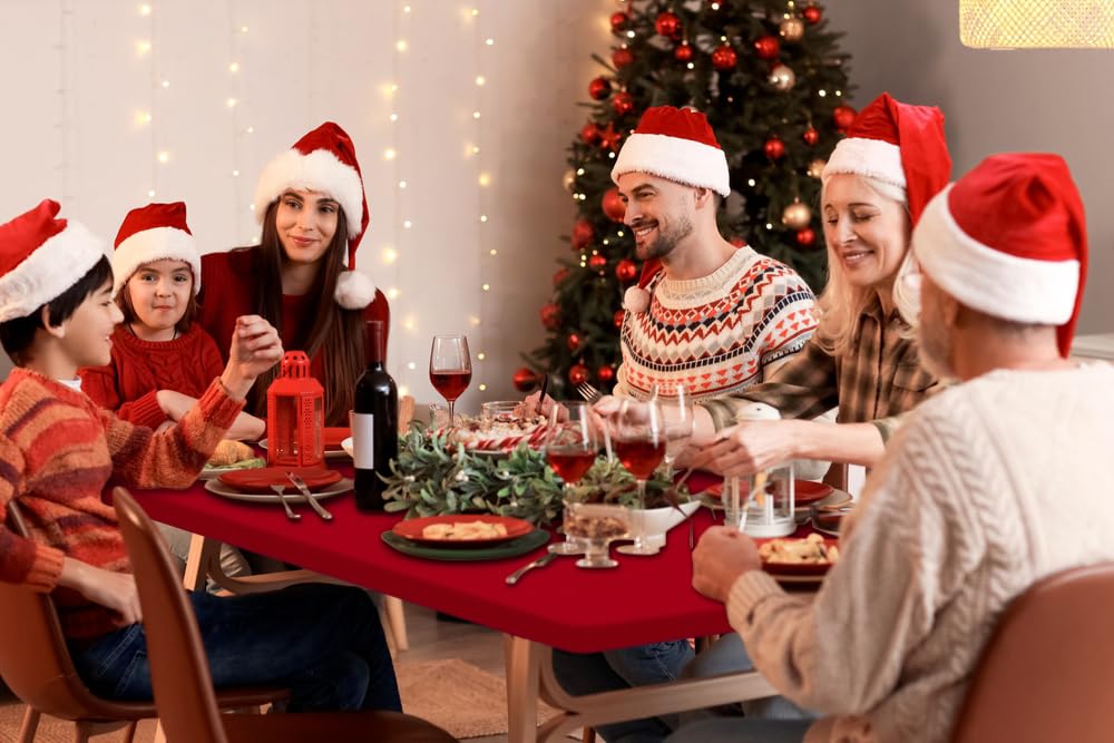 Homing 6 ft folding table fit keeps a secure, neat appearance.